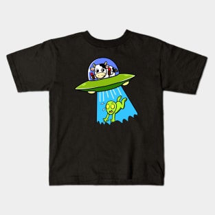 Reverse Abduction Kids T-Shirt